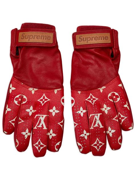 louis vuitton gloves supreme|louis vuitton fingerless gloves.